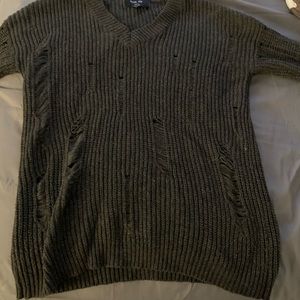 V-neck sweater
